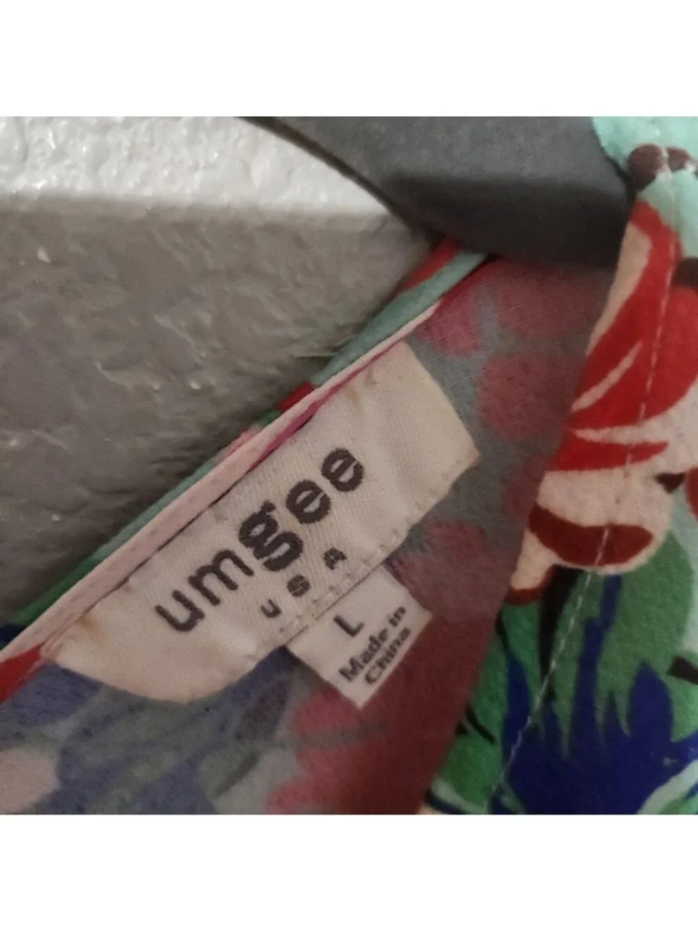 Umgee Dress Large Floral Cheetah Patchwork